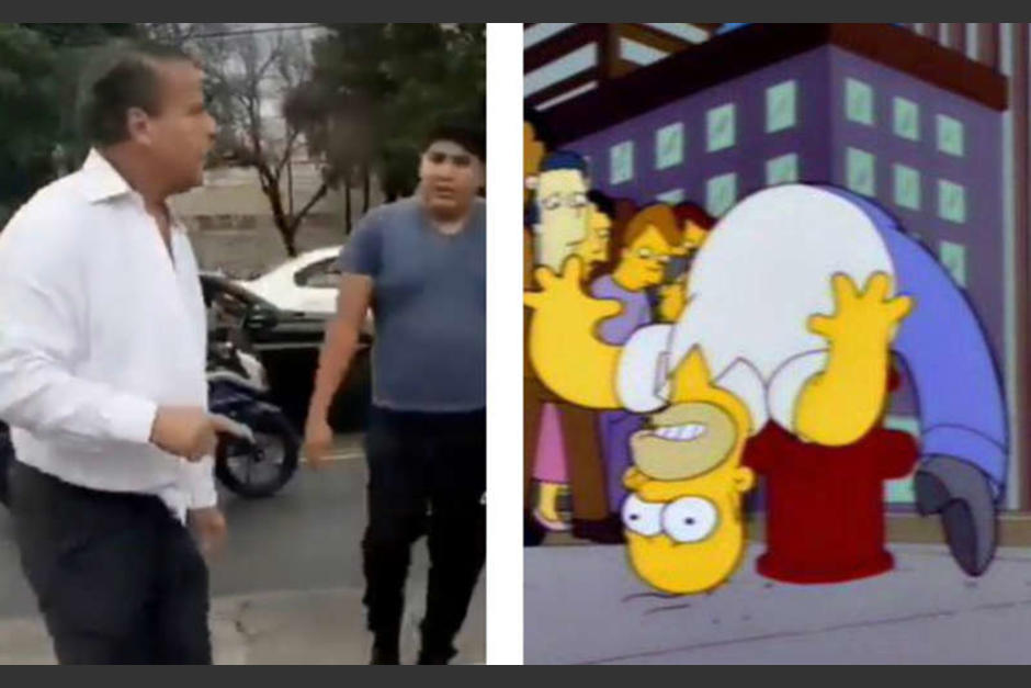 Alfredo Adame protagonizó una pelea en la calle y desató los memes en las redes sociales. (Foto: Twitter)