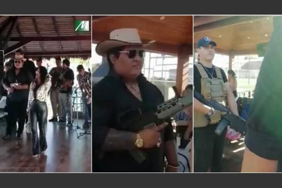 Seis personas fueron arrestadas en Bolivia por simular el escuadrón de seguridad de una banda de narcotraficantes durante una fiesta de cumpleaños temática. (Foto:&nbsp;viralbolivia.info)