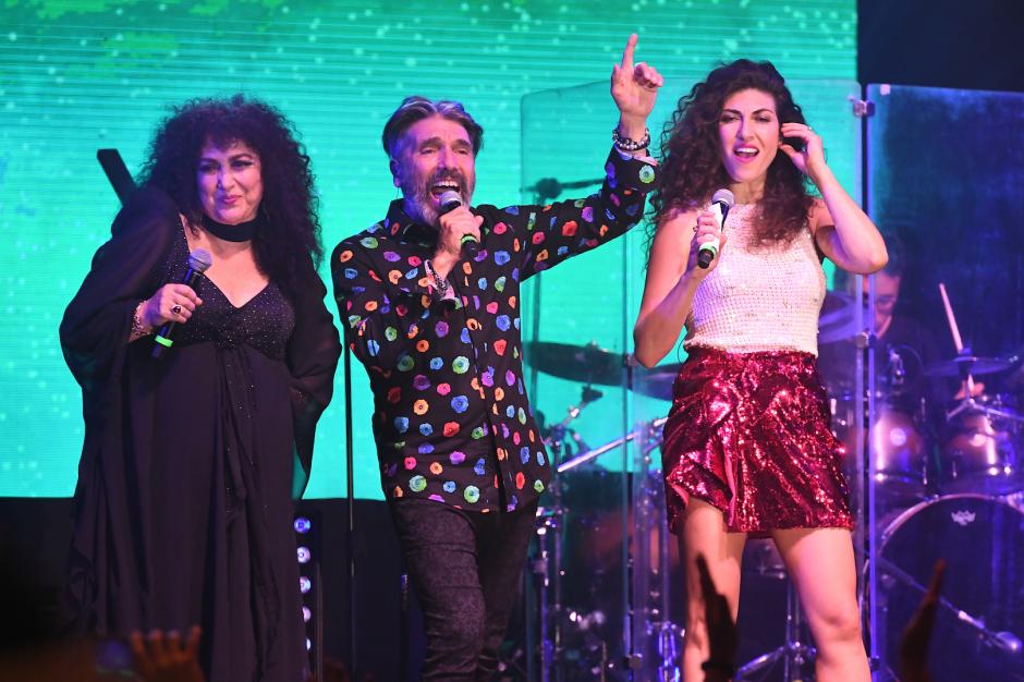 Amanda Miguel, Diego Verdaguer y Ana Victoria le cantaron a los guatemalteco en 2019. (Foto: Sergio Muñoz/Nuestro Diario)