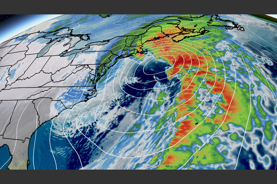 EE.UU. se encuentra en estado de alerta por la llegada de una tormenta invernal que podr&iacute;a ser un cicl&oacute;n bomba. (Foto: Weather Channel)