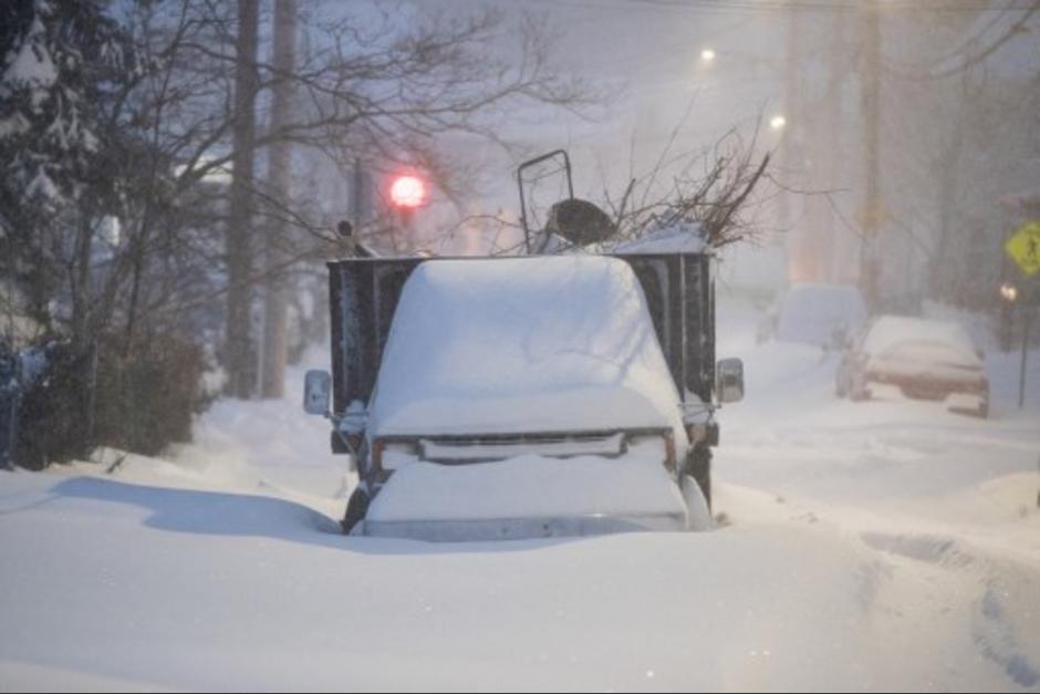Un "ciclón bomba" azotó con vientos y nieve el noreste de EE.UU. (Foto: AFP)&nbsp;