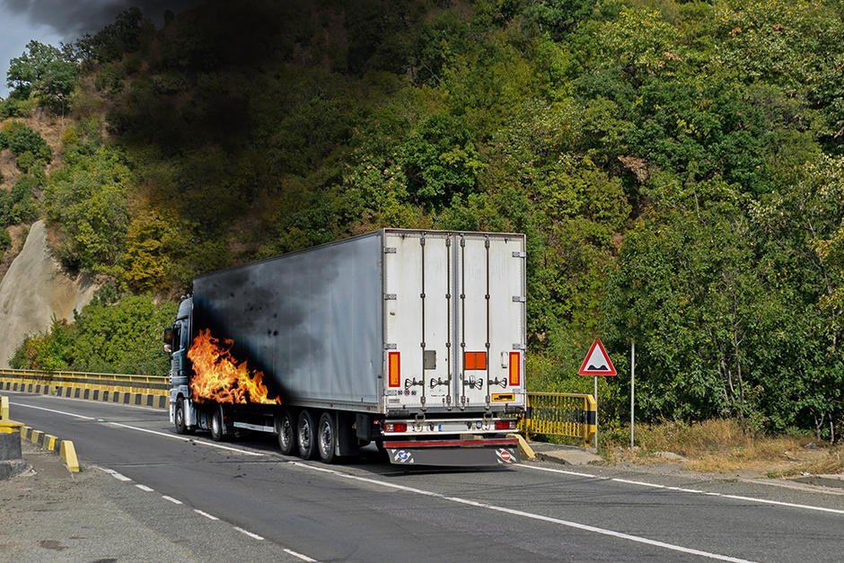 El cabezal se estaba incendiando con el piloto adentro. (Imagen Ilustrativa: Shutterstock)