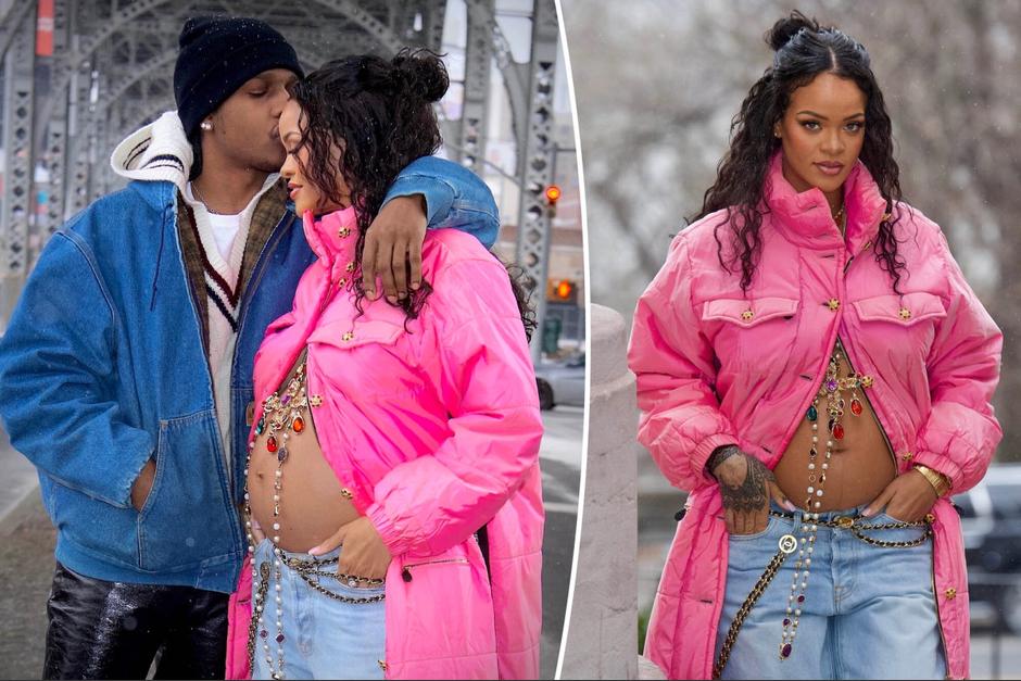 La pareja paseó por un parque donde se captó a Rihanna luciendo su embarazo. (Foto: Instagram/Miles Diggs)
