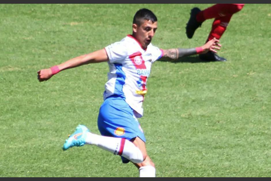 Alejandro Gambeta Díaz anotó el empate para Xelajú MC ante Municipal. (Foto: Xelajú Oficial)&nbsp;