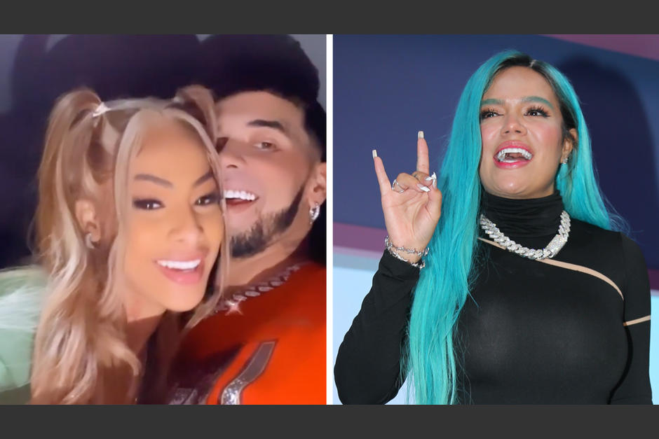 Anuel AA repite la sorpresa que le dio a Karol G con Yailin, su nueva pareja. (Foto: Redes sociales)