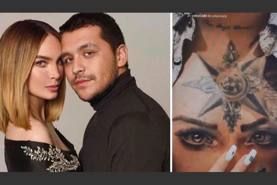 Christian Nodal se hizo tres tatuajes en honor a Belinda. (Foto: El Heraldo de México)&nbsp;
