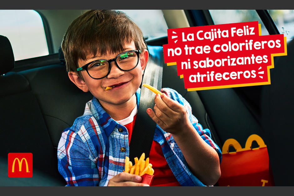 McDonald’s ha creando un menú infantil sin colorantes ni saborizantes artificiales, que incluye frutas y vegetales. (Fotografía cortesía: McDonald’s)