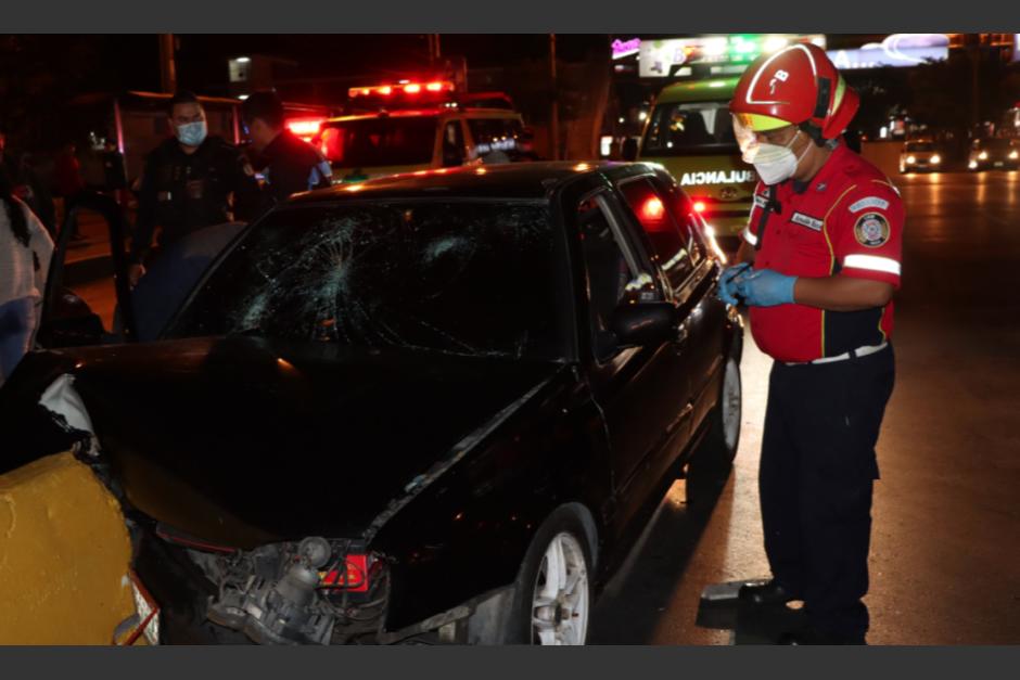 Los miembros de una familia resultaron heridos. (Foto: CBM)&nbsp;