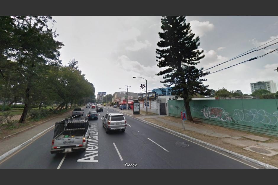 Un adolescente resultó herido en un asalto en la Avenida Las Américas, zona 13 capitalina. (Foto: Google Maps)