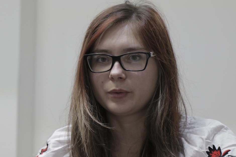 La youtuber ucraniana coment&oacute; la situaci&oacute;n que se vive en su pa&iacute;s. (Foto: Wilder L&oacute;pez/Soy502)&nbsp;