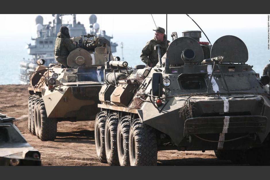 Francia y EE. UU. anunciaron el envío de tropas para apoyar a Ucrania contra Rusia. (Foto: CNN)