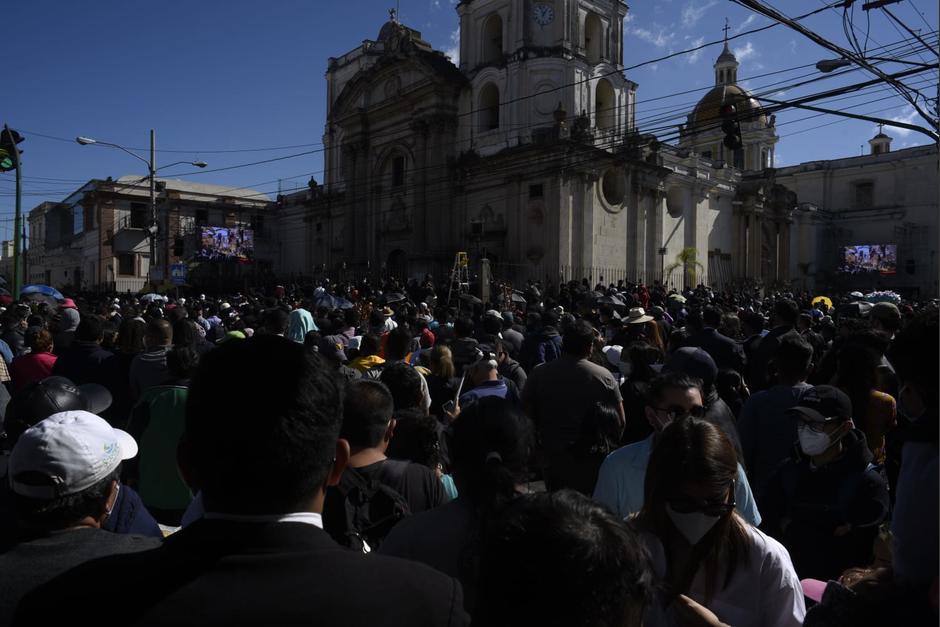 Salud evaluar&aacute; los pr&oacute;ximos cortejos procesionales debido a que se observaron aglomeraciones durante el fin de semana. (Foto: Wilder L&oacute;pez/Soy502)