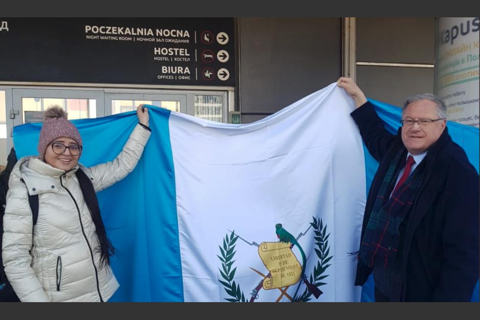 Una guatemalteca ha sido evacuada de Ucrania ante el conflicto b&eacute;lico con Rusia. (Foto: Minex)
