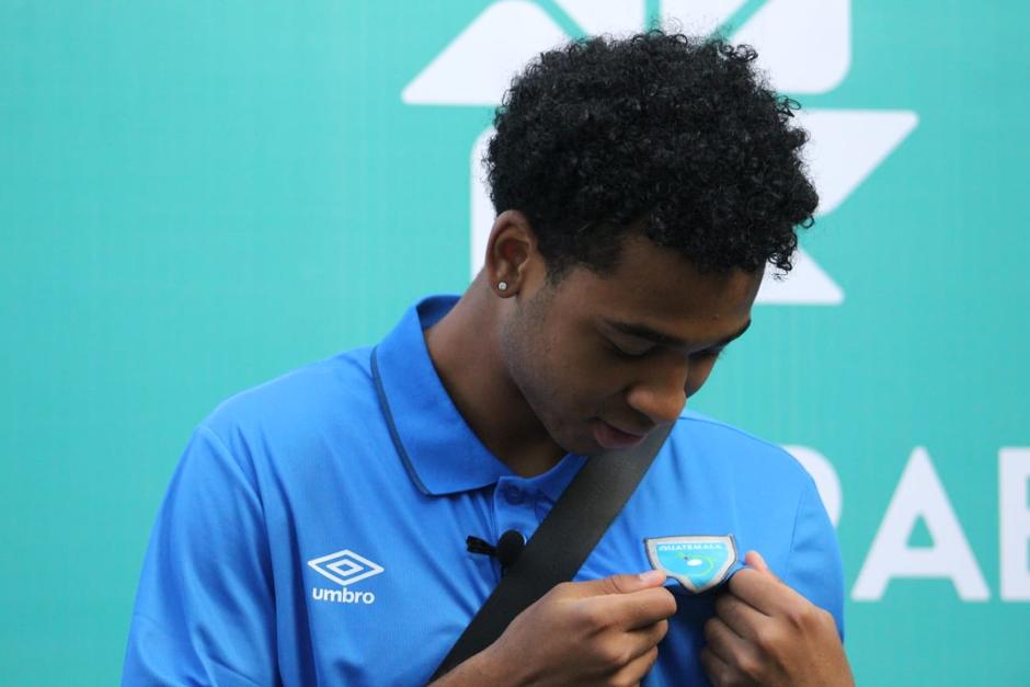 Arqu&iacute;mides Ord&oacute;&ntilde;ez logr&oacute; con la Selecci&oacute;n Sub 20 de Guatemala el pase al Mundial de Indonesia 2023. (Foto: Cindy Alonzo/ Soy502)