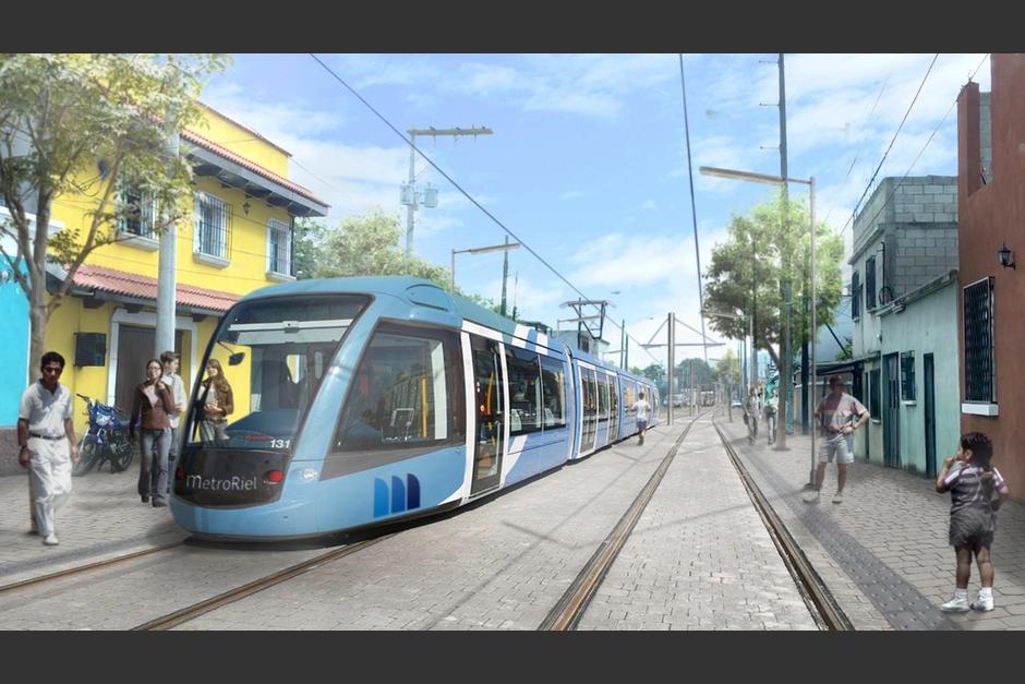 Para que el Metro Riel sea implementado se necesita restaurar la l&iacute;nea f&eacute;rrea. (Imagen solo con fines ilustrativos: Municipalidad de Guatemala)