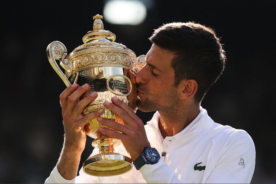 Novak Djokovic&nbsp;ganó su séptimo Wimbledon. (Foto: AFP)