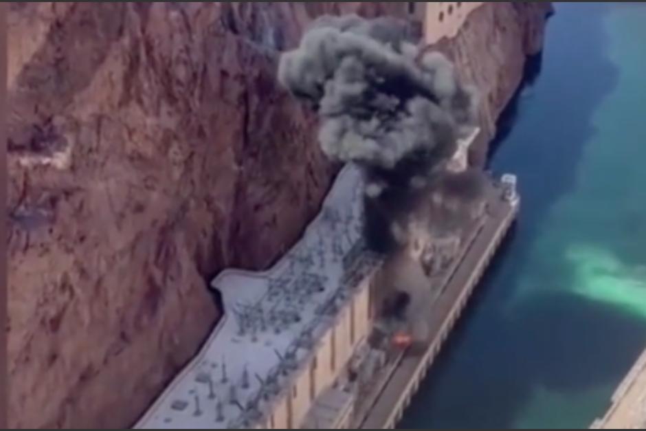 Explotó la represa Hoover una de las grandes obras de ingeniería civil moderna de Estados Unidos. (Foto: Captura de video)