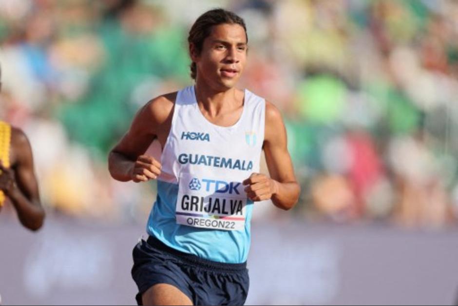 Luis Grijalva clasific&oacute; en la final de los 5,000 metros planos en el campeonato mundial. (Foto: AFP)