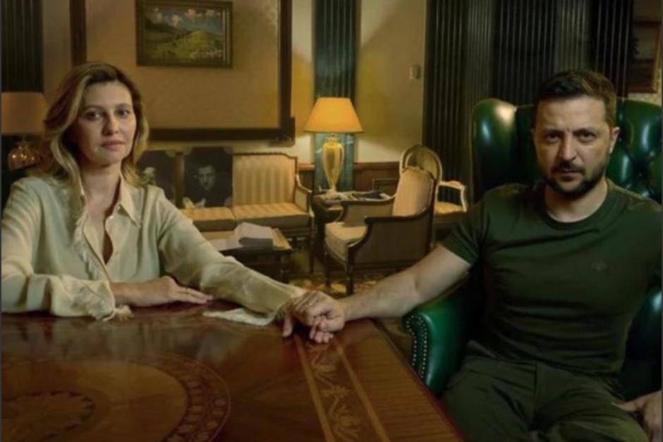 Zelenski y su esposa posaron para la revista Vogue. (Foto: Vogue)