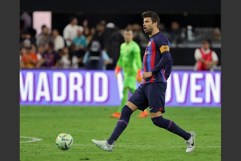 El central espa&ntilde;ol volvi&oacute; a jugar tras una lesi&oacute;n a final de temporada. Piqu&eacute; ha sonado m&aacute;s por sus esc&aacute;ndalos que por su rendimiento deportivo. (Foto: AFP)