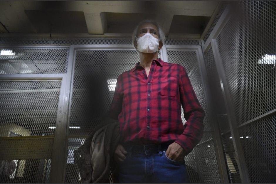 José Rubén Zamora, presidente de elPeriódico, fue enviado a prisión preventiva en el Mariscal Zavala. (Foto: Wilder López/Soy502))