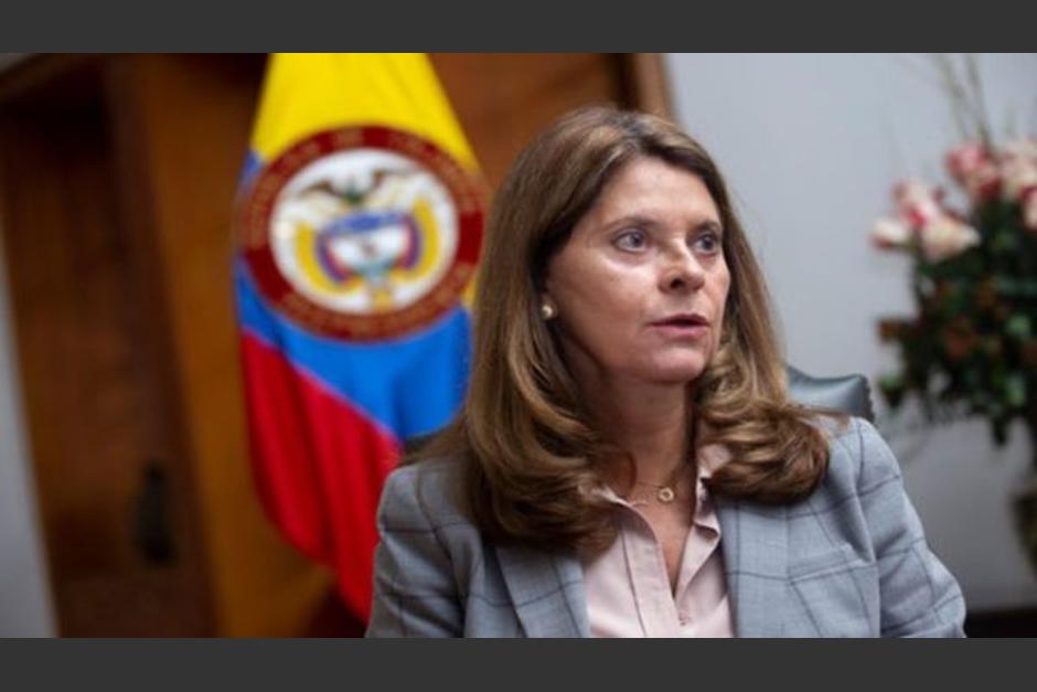 Marta Lucía Ramírez, es la vicepresidenta de Colombia, y confundió a Giammattei. (Foto: Colpresa)