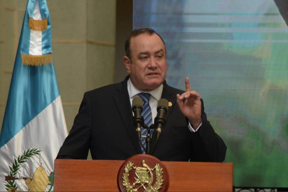 El presidente Alejandro Giammattei aseguró que debido a la conservación de la soberanía del país, no hay vacunas contra el covid-19, para niños pequeños. (Foto: Archivo/Soy502)