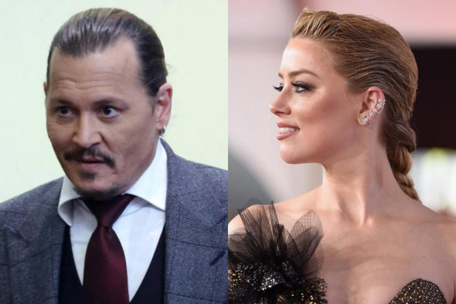Amber Heard deberá pagar esta cantidad a Johnny Depp. (Fotos: AFP)
