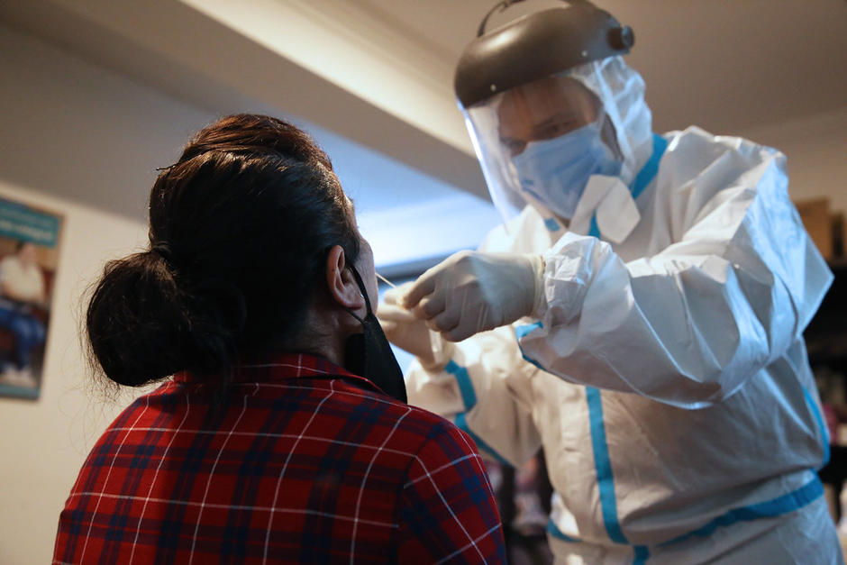 La nueva variante de coronavirus está en Guatemala, se han detectado 17 casos. (Foto: Ministerio de Salud)