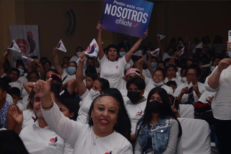 Nosotros es un partido político en formación impulsado por el yerno de Sandra Torres, Rudy Guzmán. (Foto: Cortesía)