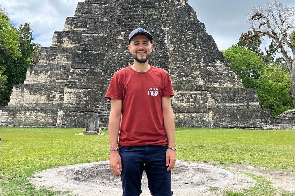 Paulino G visit&oacute; Tikal en Pet&eacute;n. (Foto: Instagram/Paulino G)&nbsp;
