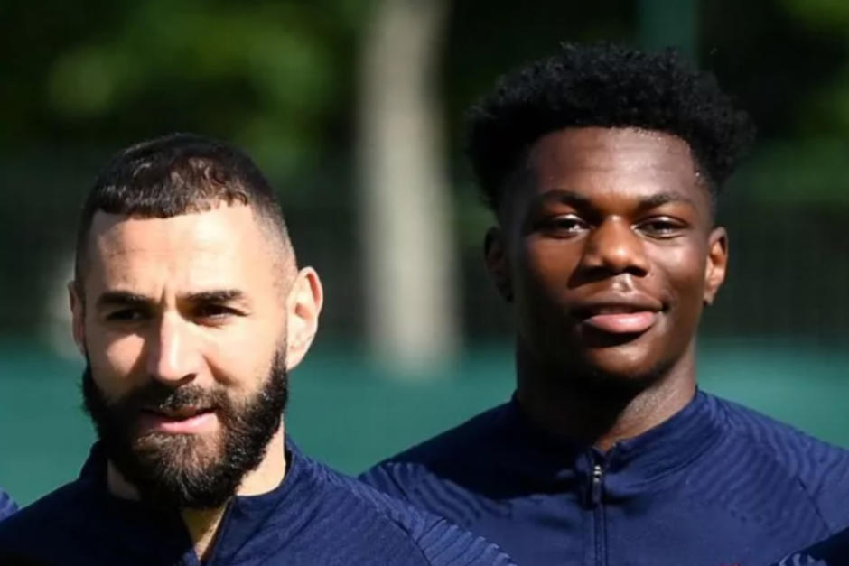 El equipo blanco publicó en su cuenta de Twitter esta foto, donde no aparece Kylian Mbappé. (Foto: Redes sociales)