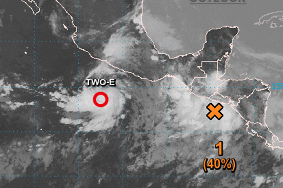 Dos posibles tormentas se forman en el los oc&eacute;anos Pac&iacute;fico y Atl&aacute;ntico. (Foto: NHC/Noaa)