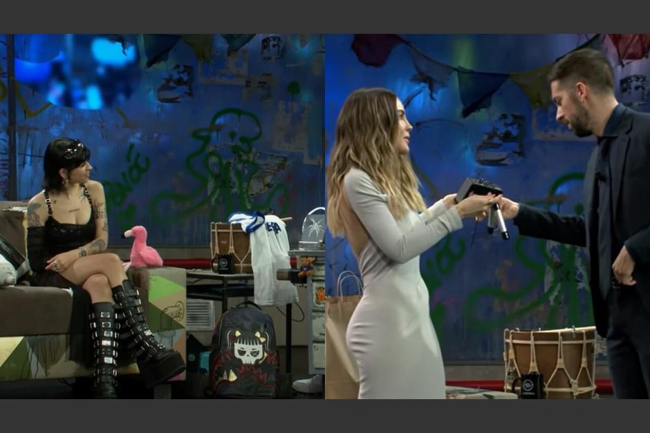 Cazzu pasó un amargo momento en el programa Resistencia, donde semanas antes estuvo Belinda. (Foto:El Tiempo)&nbsp;