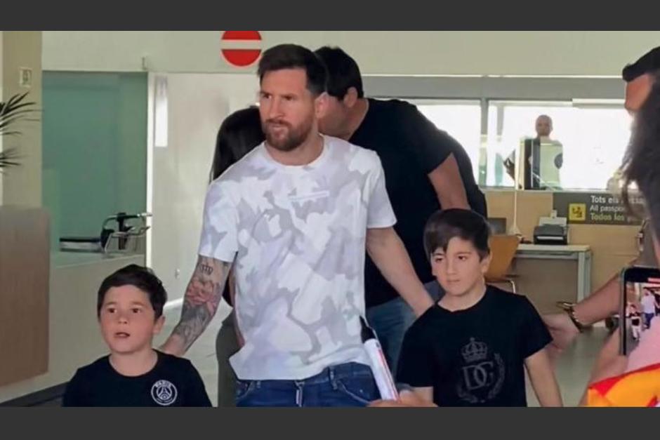 El argentino llegó a Barcelona esta semana y finalmente se sabe a qué se debe su visita. (Foto: captura pantalla)&nbsp;