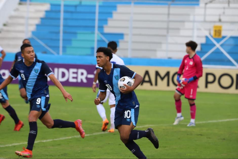 Selección Sub-20 de Guatemala perdió ante El Salvador por goleada. (Foto: FEDEFUT)