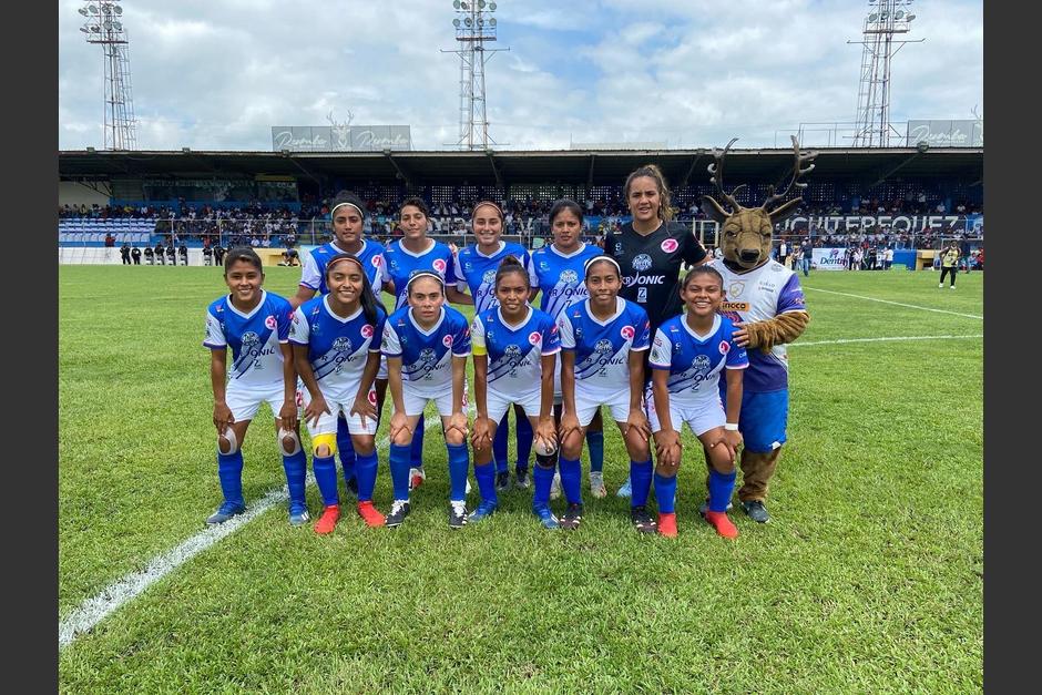 Suchitepéquez femenino campeón por primera vez de la Liga Nacional.&nbsp; (Foto: Oficial Twitter)