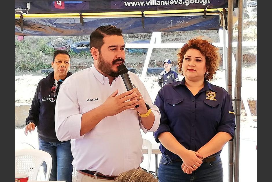 La aún esposa del alcalde Javier Gramajo realizó señalamientos de corrupción dentro de la comuna de Villa Nueva. (Foto: Municipalidad de Villa Nueva)