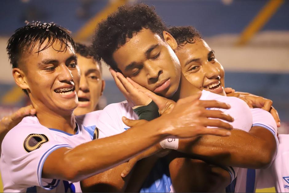 El 10 de Guatemala se encarg&oacute; de marcar el primer gol en contra a los mexicanos. (Foto: Fedefut)