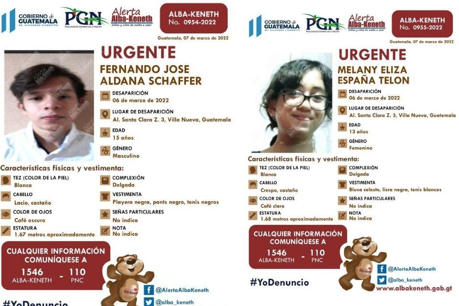 Los niños desparecieron en el área de garitas de un residencial ubicado en Villa Nueva. (Foto: Alba Keneth)