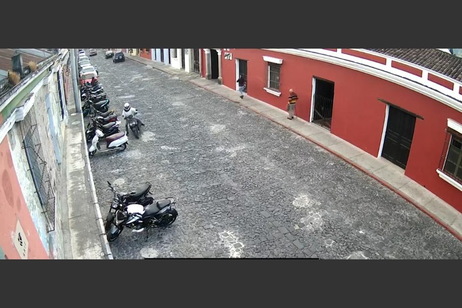 En Antigua Guatemala se han registrado varios accidentes. (Foto: captura pantalla)&nbsp;