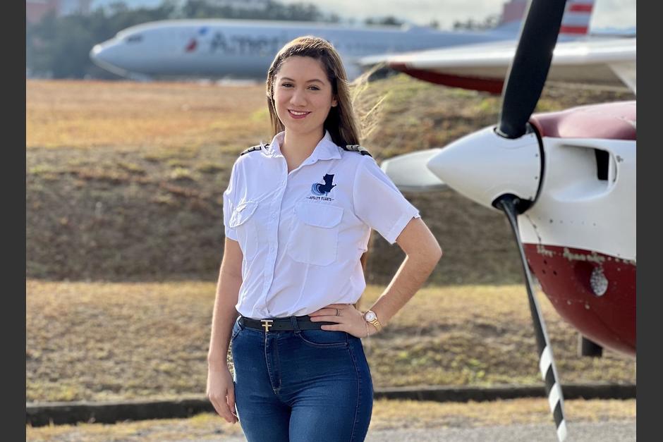 Crisbell Ponce busca convertirse en piloto aviador profesional para volar un avi&oacute;n comercial. (Foto: Crisbell Ponce)