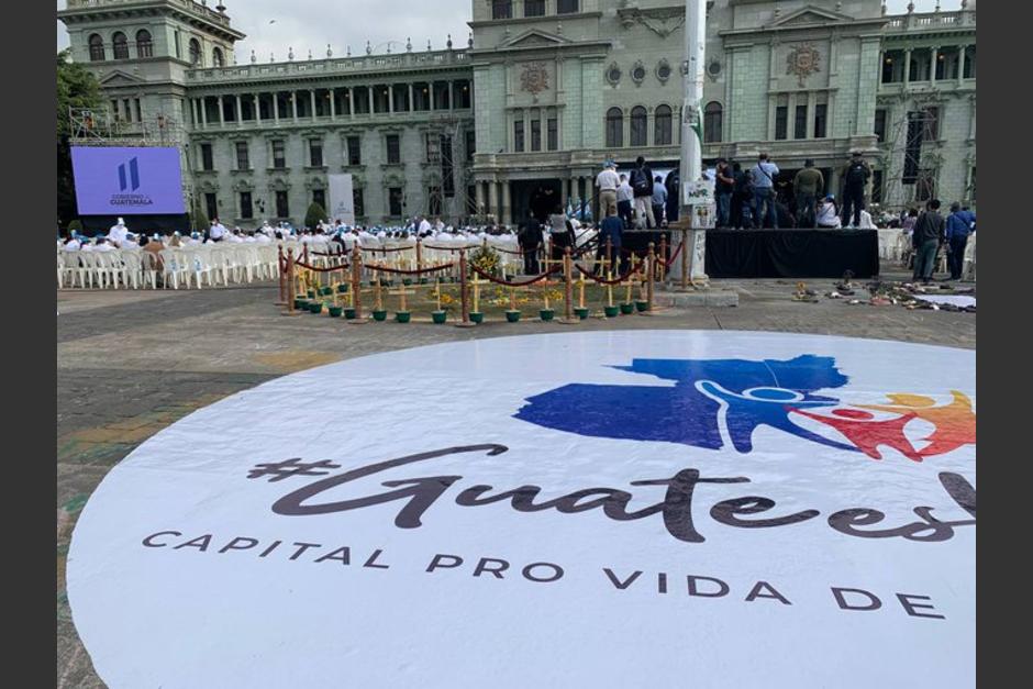 El evento se realiza en frente al Palacio Nacional de la Cultura. (Foto: Agencia Ocote)&nbsp;