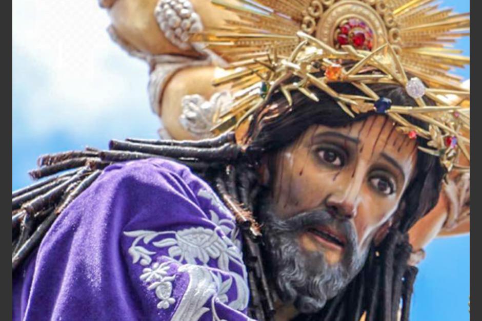 Jes&uacute;s Nazareno de la Justicia&nbsp; saldr&aacute; en procesi&oacute;n este domingo. (Foto: templo "El Calvario")