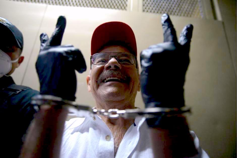 El exguerrillero César Macías, más conocido como César Montes, enfrenta un juicio por su presunta participación en el asesinato de tres soldados en Izabal, en octubre del 2020. (Foto: Archivo/Soy502)