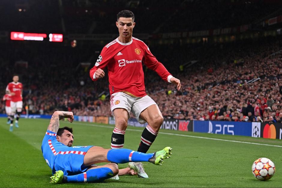 Cristiano Ronaldo no pudo aparecer en el momento que el Manchester United necesitaba de sus goles ante el Atl&eacute;tico de Madrid. (Foto: AFP)
