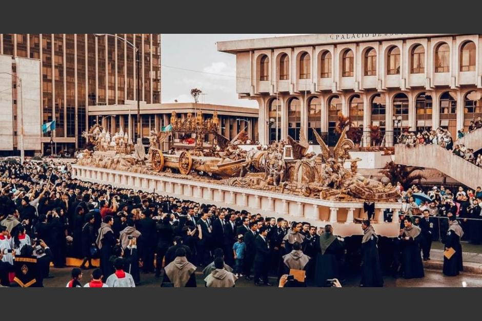 La procesi&oacute;n saldr&aacute; a las calles el Viernes Santo 15 de abril. (Foto: Archivo/Soy502)&nbsp;