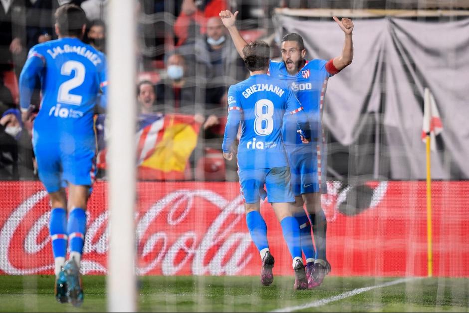 El Atl&eacute;tico de Madrid se ubica en tercera posici&oacute;n en la tabla, de forma provisional, y espera el resultado del Cl&aacute;sico entre el Real Madrid y el Barcelona. (Foto: AFP)