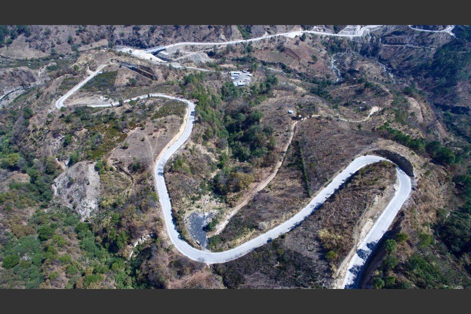 La carretera une a Chimaltenango con Quiché. (Foto: Alejandro Giammattei)