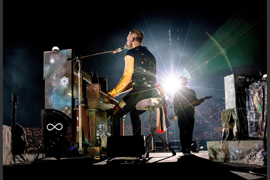 Coldplay deleitó a más de 40 mil personas en el Estadio Nacional de Costa Rica. (Foto: AFP)&nbsp;